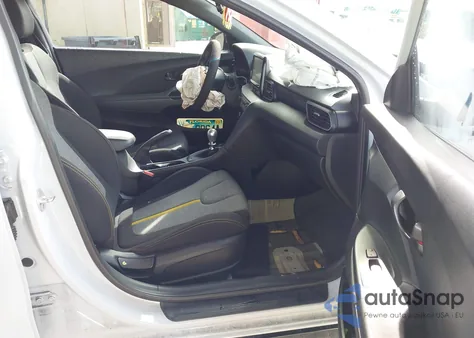 2020 Hyundai Veloster Turbo R-Spec z USA, uszkodzony, nr VIN KMHTH6AB4LU030510